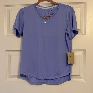 Brand New With Tags Nike Women's Light Blue Short Sleeve Tee
